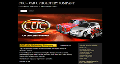 Desktop Screenshot of cucupholstery.com