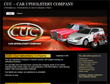 Tablet Screenshot of cucupholstery.com